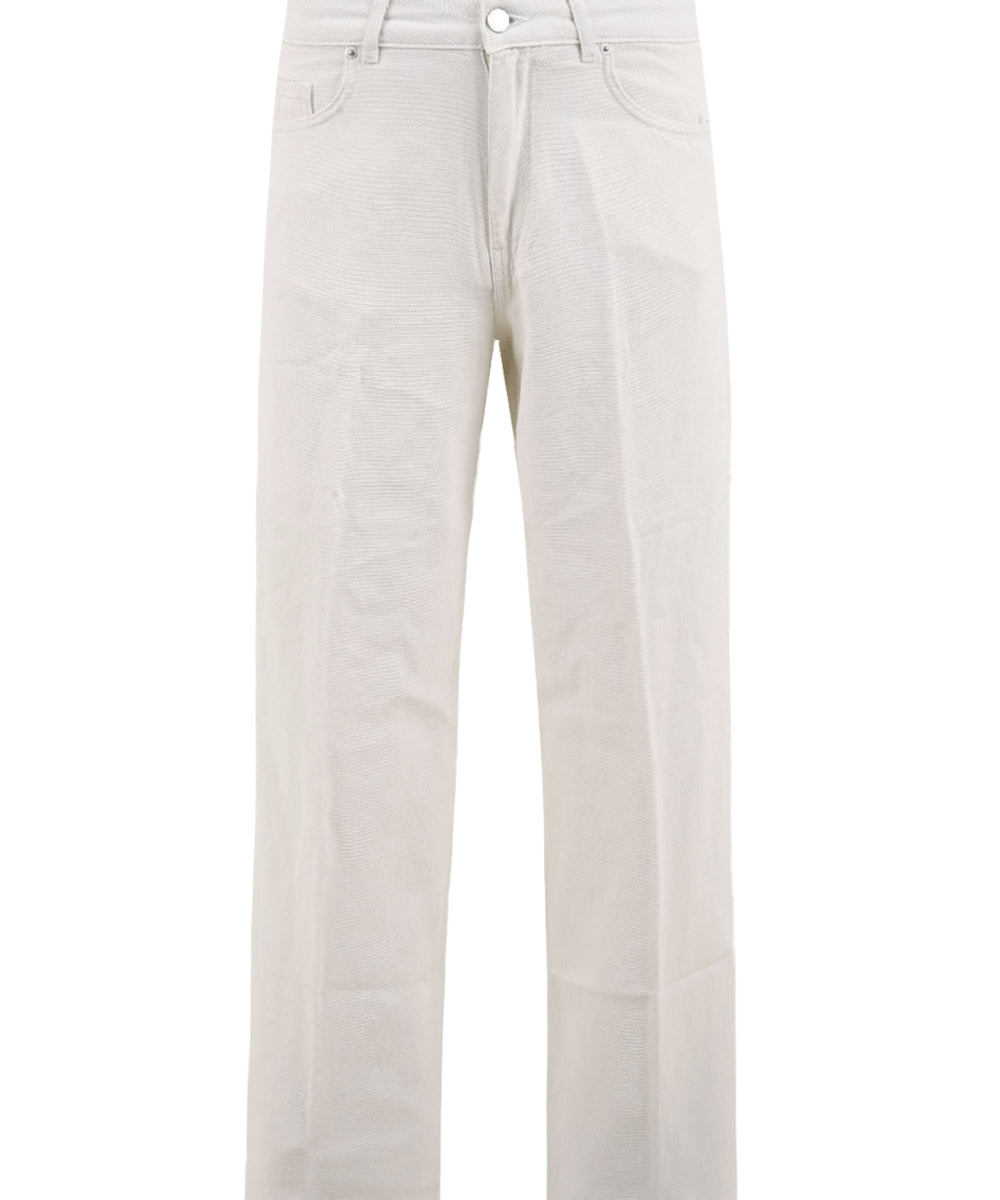 Pantalone Anna armatura panama old SIVIGLIA Donna - Bianco