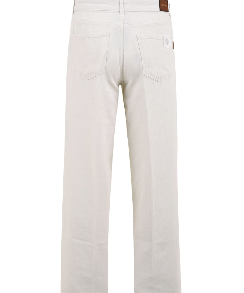 Pantalone Anna armatura panama old SIVIGLIA Donna - Bianco