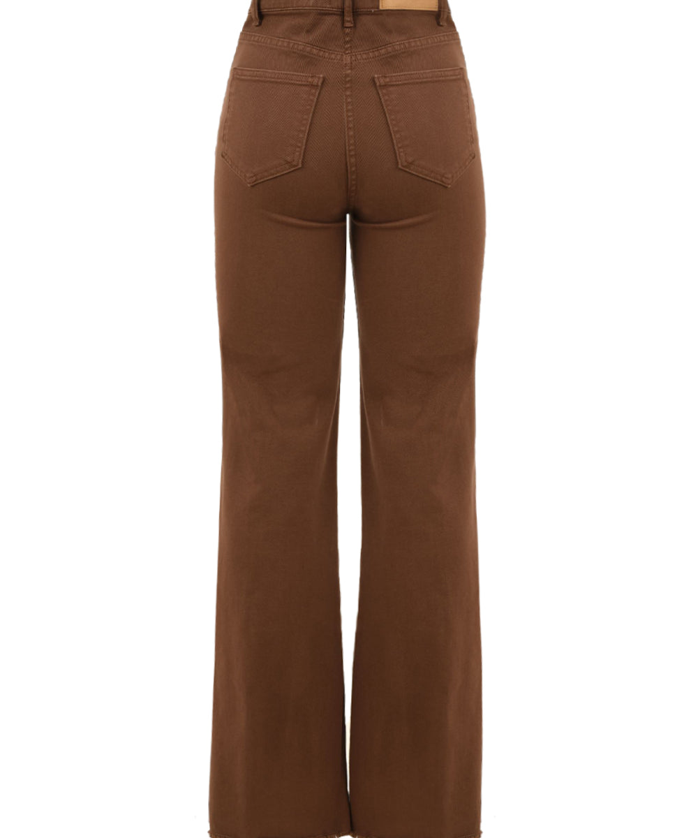 Jeans SOLOTRE Donna - Marrone