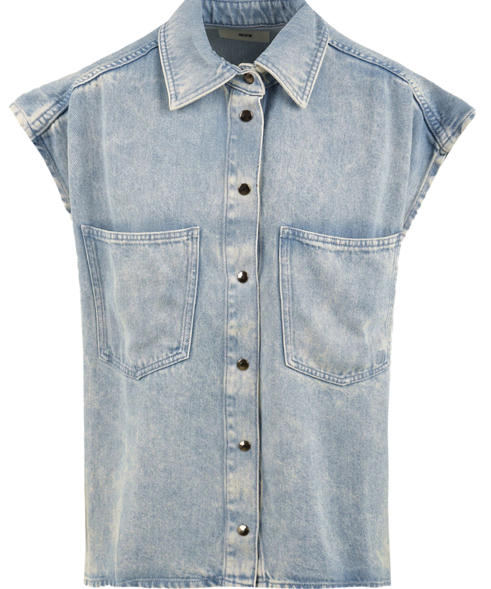Gilet SOLOTRE Donna - Blue