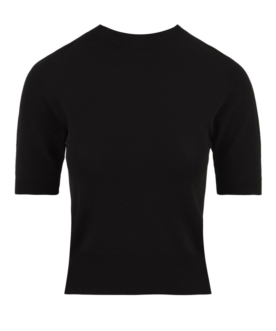 Maglia manica corta SOLOTRE Donna - Nero