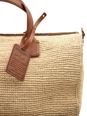 Borsone Heritage SOVANI X DRAGON DIFFUSION Donna - Natural/Brown