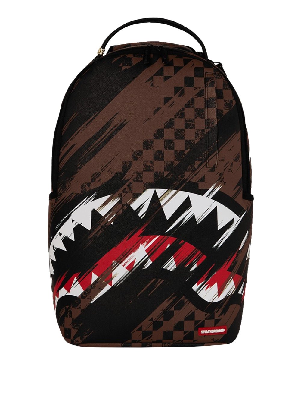 Zaino Smeared Grunge SPRAYGROUND Unisex - Marrone