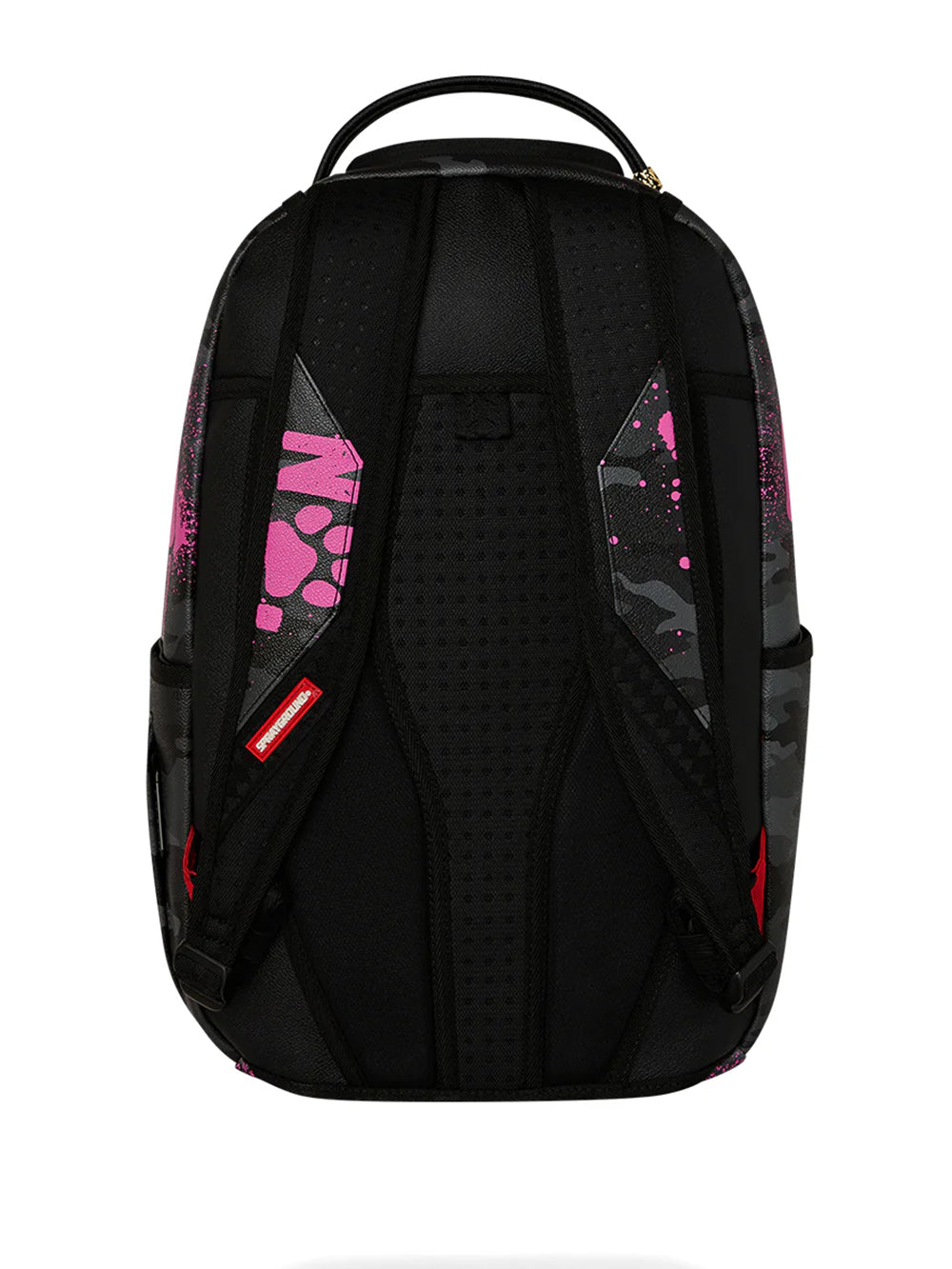 Zaino Snoopy Pink Stencil SPRAYGROUND Unisex - Nero