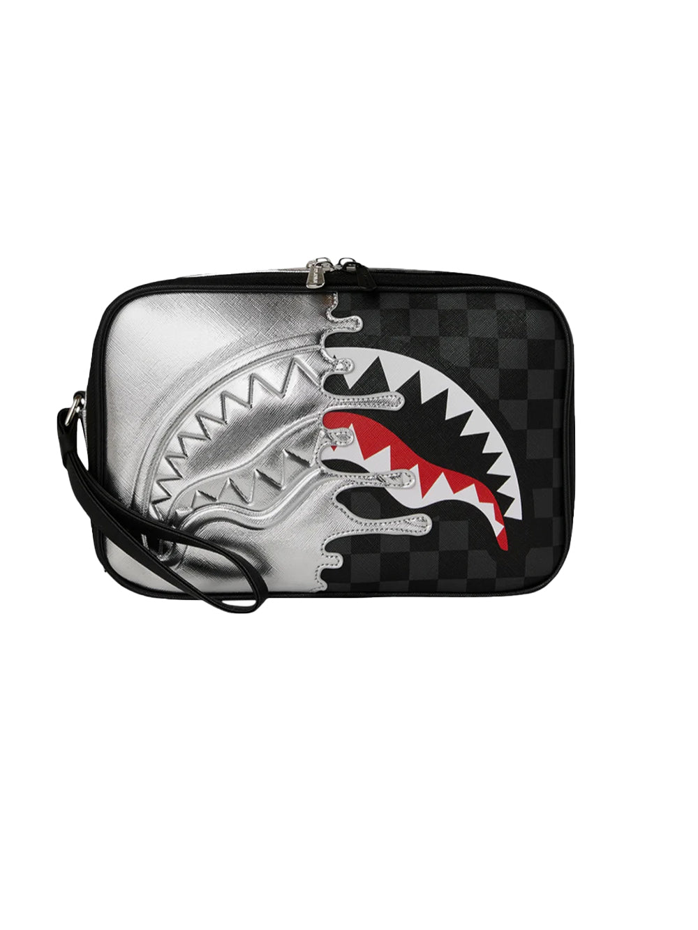 Beauty case Silver Side Drip SPRAYGROUND Unisex - Argento