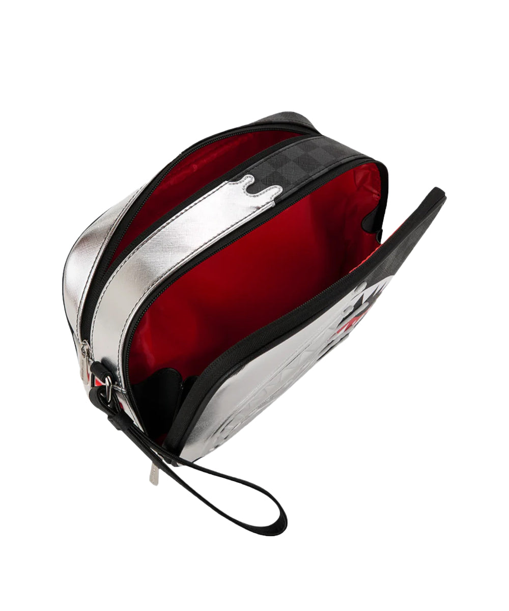 Beauty case Silver Side Drip SPRAYGROUND Unisex - Argento