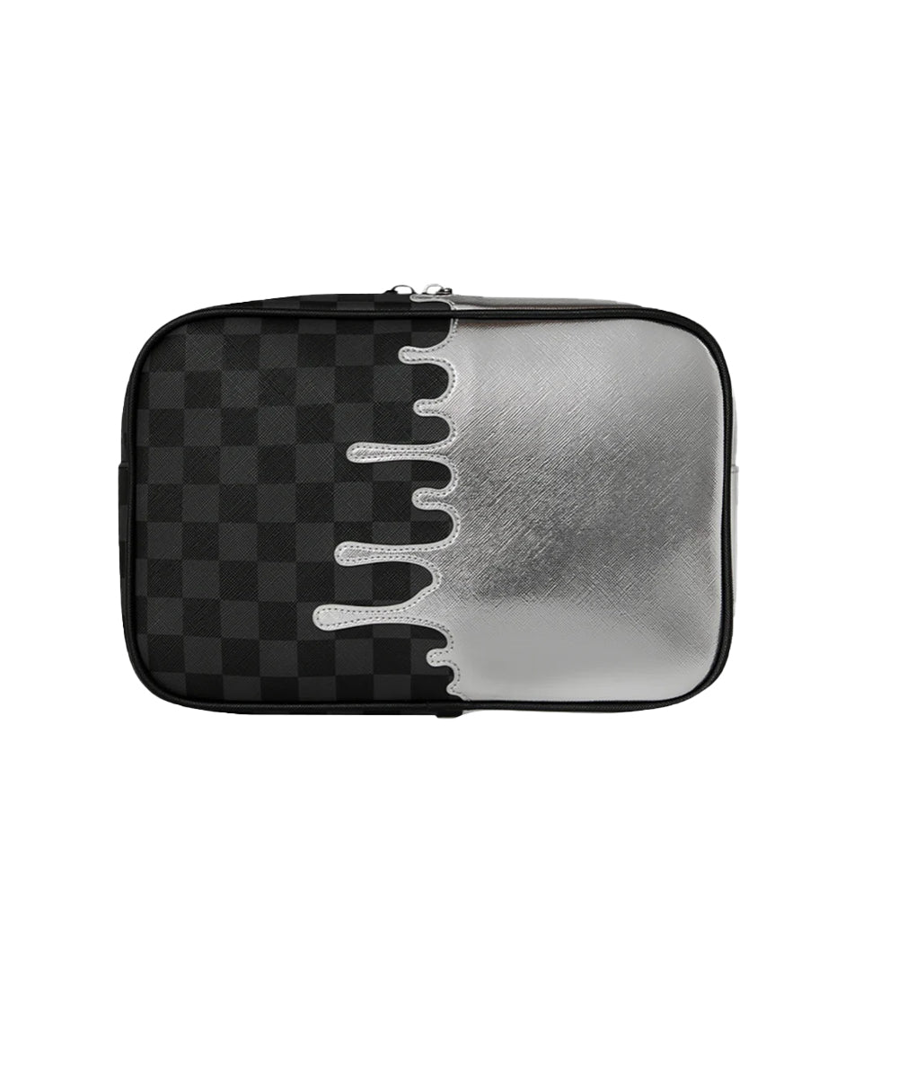 Beauty case Silver Side Drip SPRAYGROUND Unisex - Argento