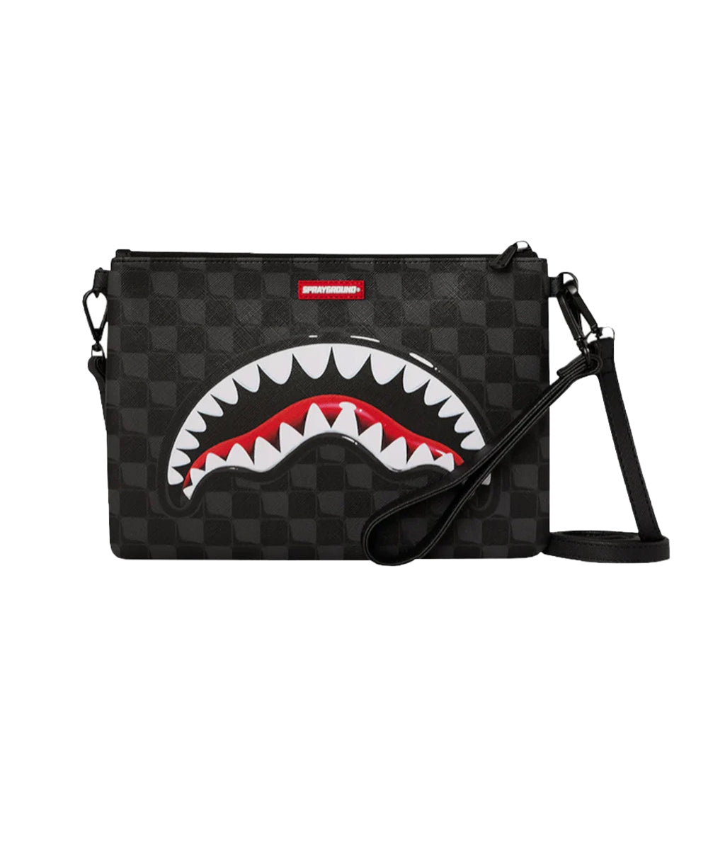 Tracolla Shark in Paris Ballon SPRAYGROUND Unisex - Nero