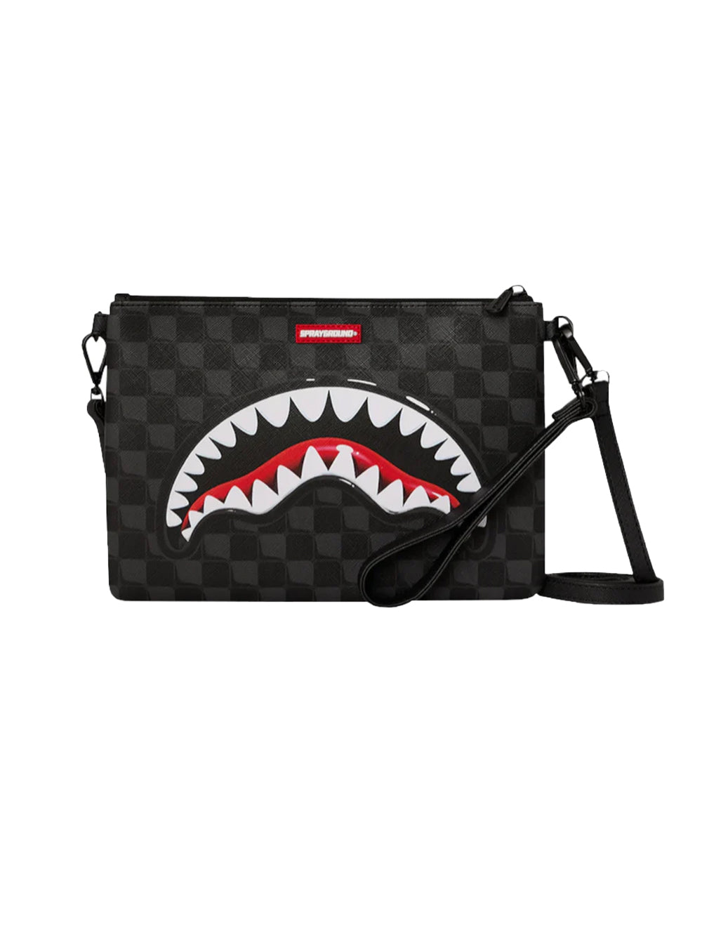 Tracolla Shark in Paris Ballon SPRAYGROUND Unisex - Nero
