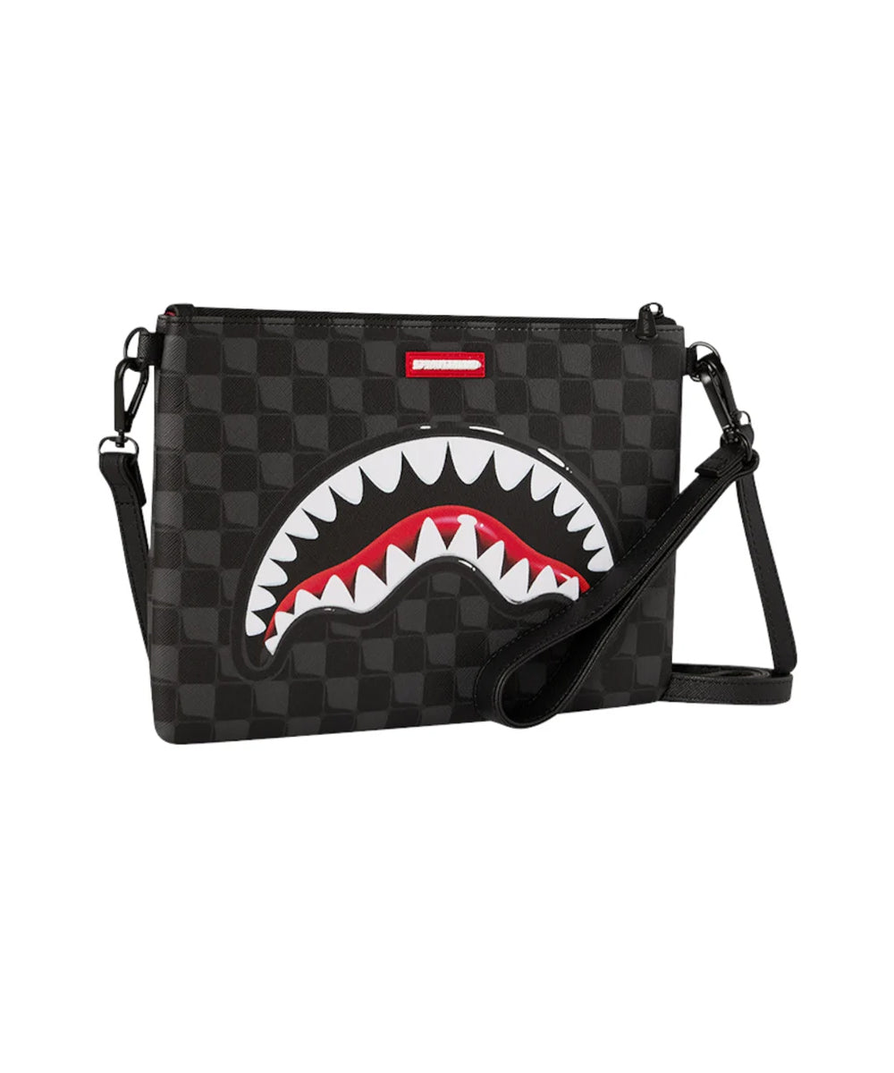 Tracolla Shark in Paris Ballon SPRAYGROUND Unisex - Nero