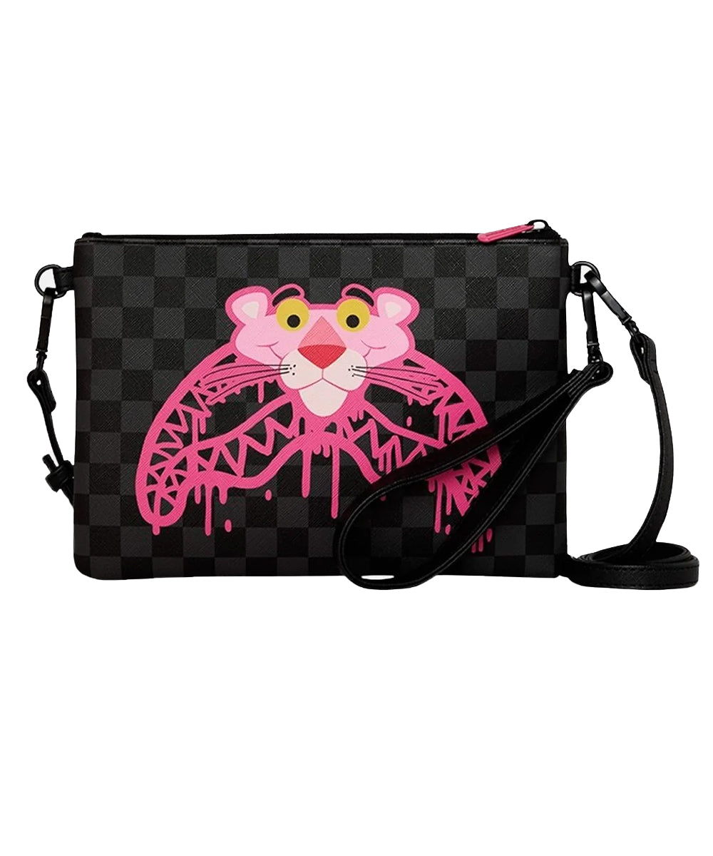 Tracolla Pink Panther Drippy Diamonds SPRAYGROUND Unisex - Nero
