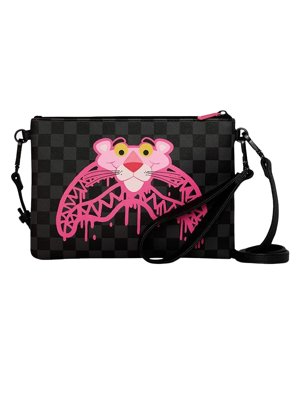Tracolla Pink Panther Drippy Diamonds SPRAYGROUND Unisex - Nero