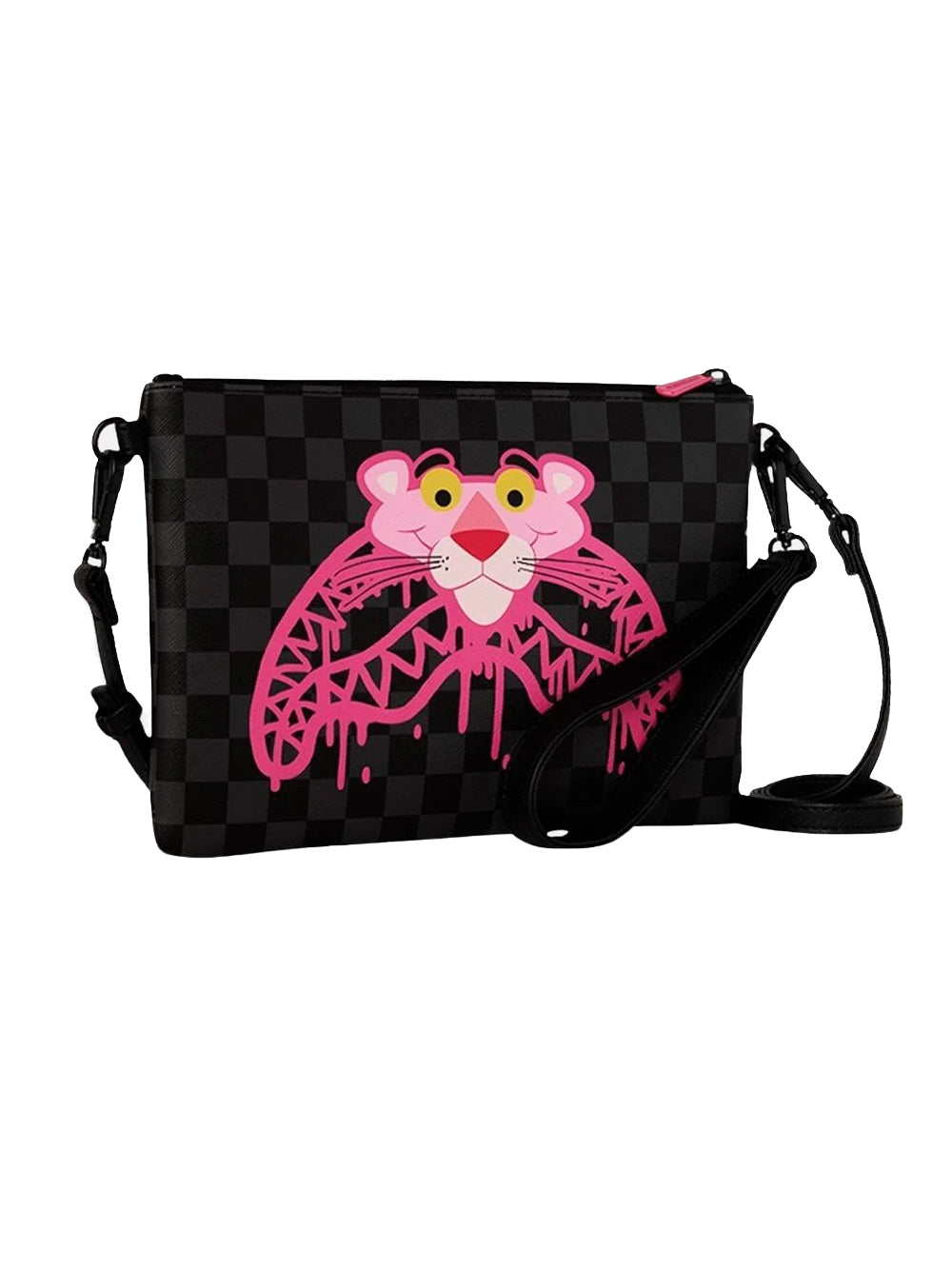 Tracolla Pink Panther Drippy Diamonds SPRAYGROUND Unisex - Nero