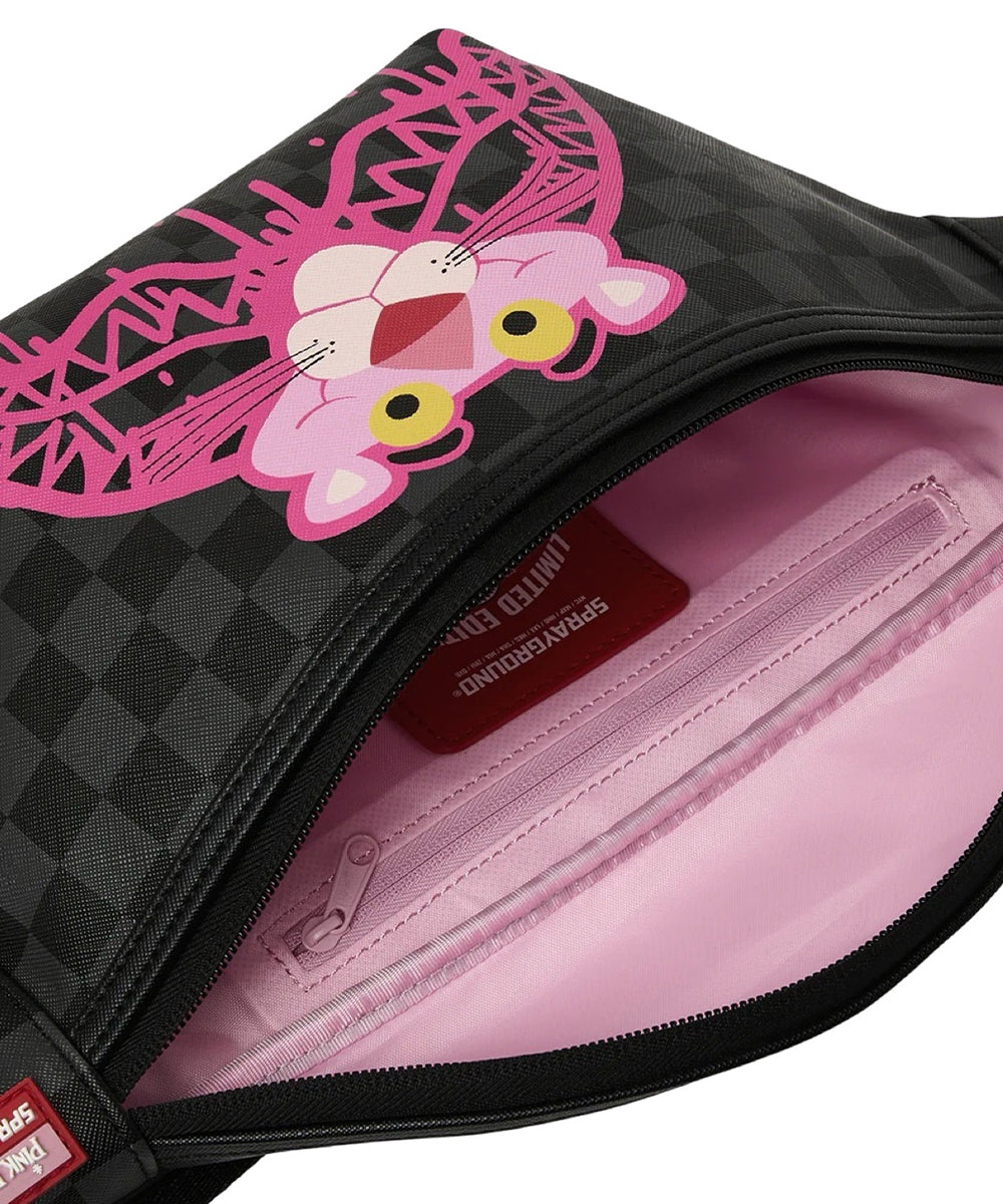 Marsupio Pink Panther Drippy Diamonds SPRAYGROUND Unisex - Nero