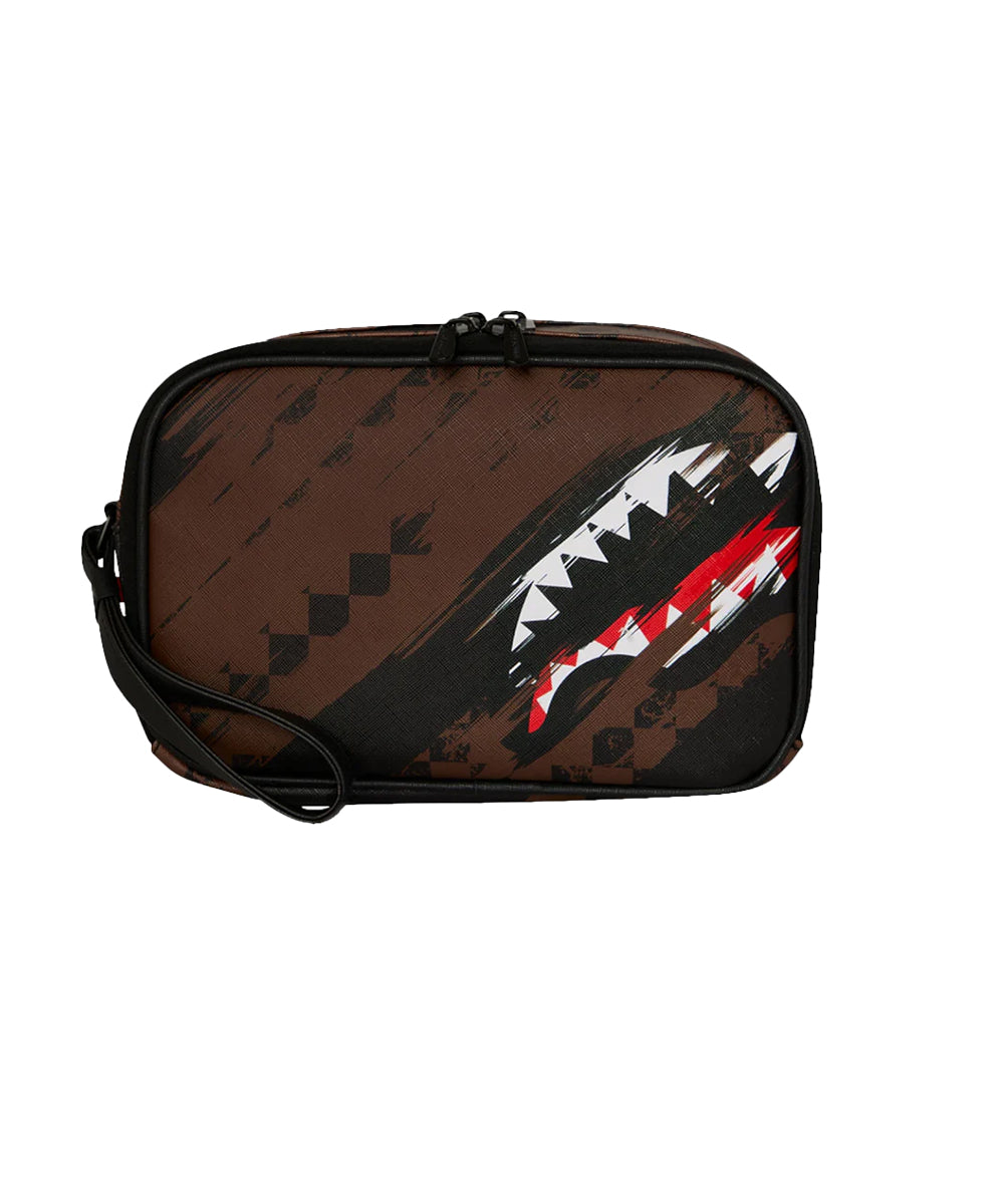 Beauty case Smeared Grunge SPRAYGROUND Unisex - Marrone