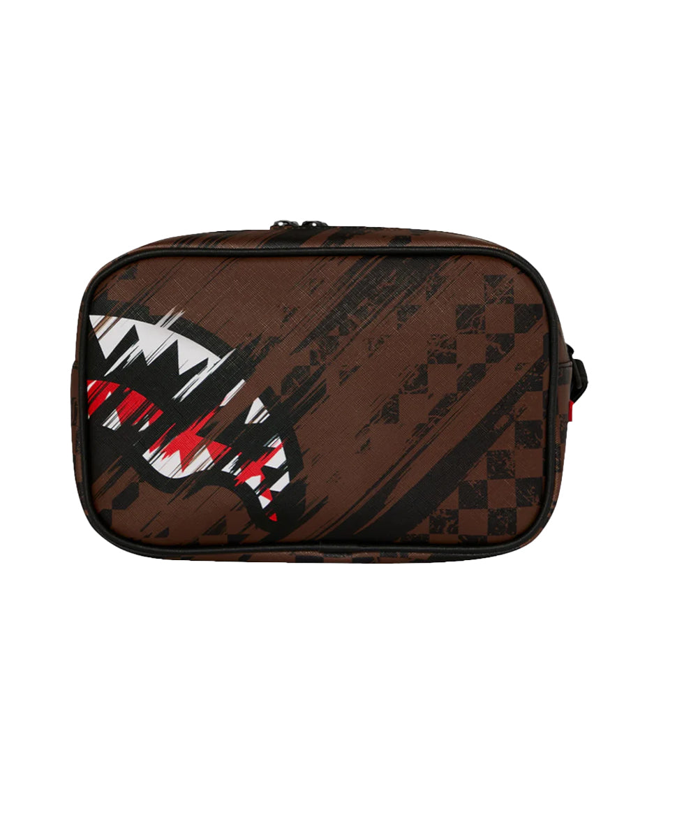 Beauty case Smeared Grunge SPRAYGROUND Unisex - Marrone