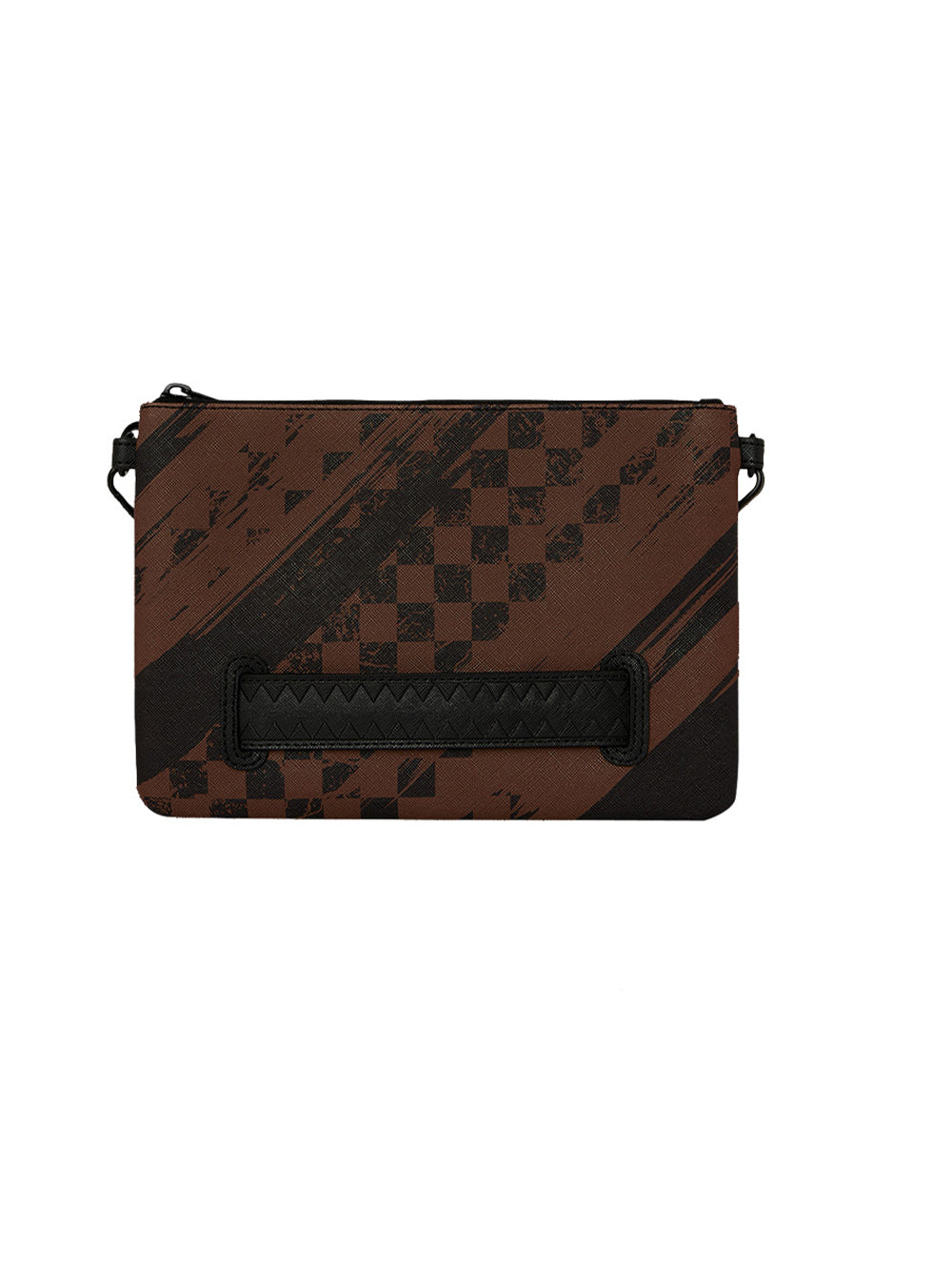 Tracolla Smeared Grunge SPRAYGROUND Unisex - Marrone