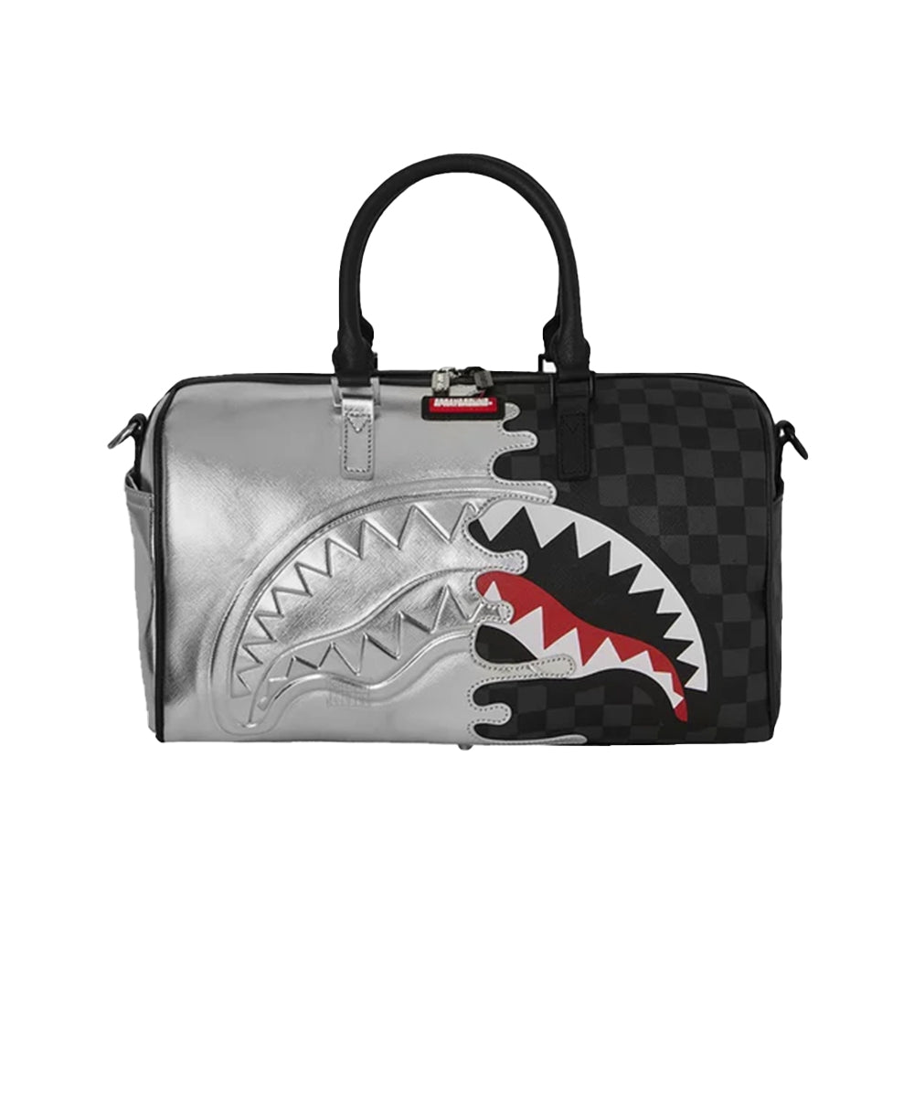 Borsa Silver Side Drip SPRAYGROUND Unisex - Argento