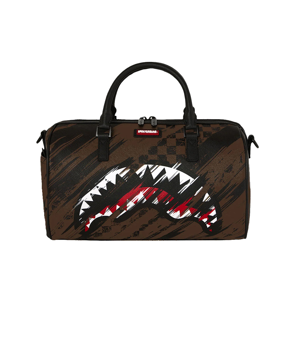 Borsa Smeared Grunge SPRAYGROUND Unisex - Marrone