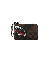 Portafoglio Smeared Grunge SPRAYGROUND Unisex - Marrone