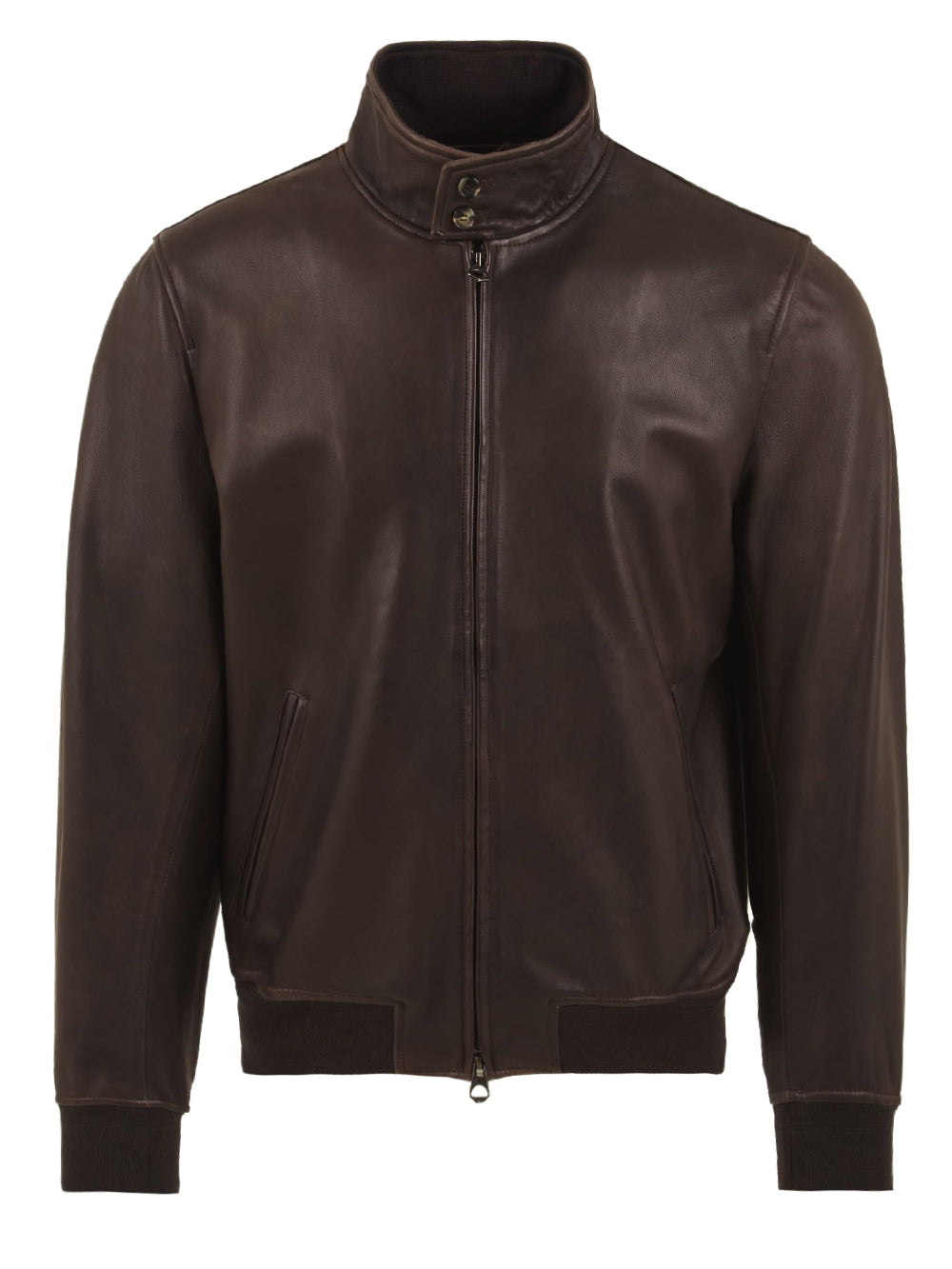 Giubbotto Jeff-Washed nappa sfoderato STEWART Uomo - Marrone