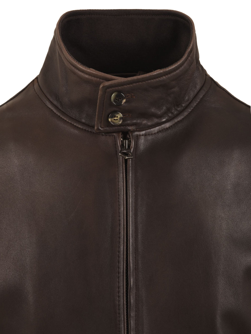 Giubbotto Jeff-Washed nappa sfoderato STEWART Uomo - Marrone