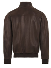 Giubbotto Jeff-Washed nappa sfoderato STEWART Uomo - Marrone