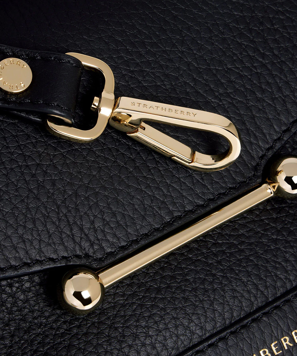 Borsa Mosaic Nano STRATHBERRY Donna - Nero