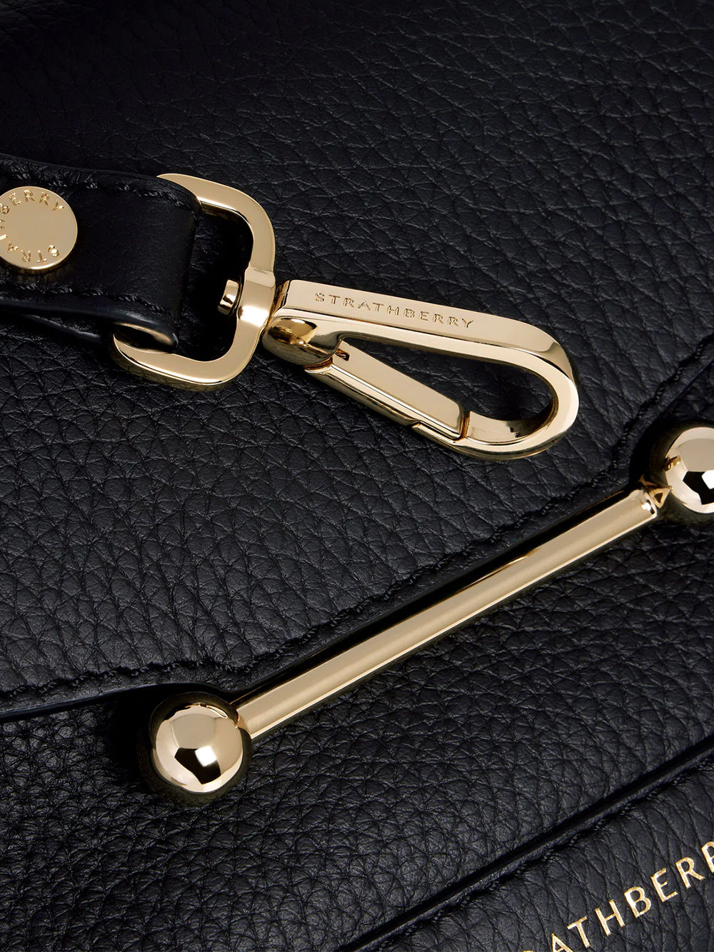Borsa Mosaic Nano STRATHBERRY Donna - Nero