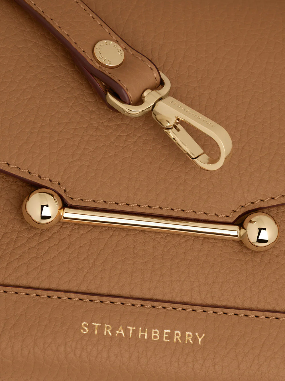 Borsa Mosaic Nano STRATHBERRY Donna - Beige