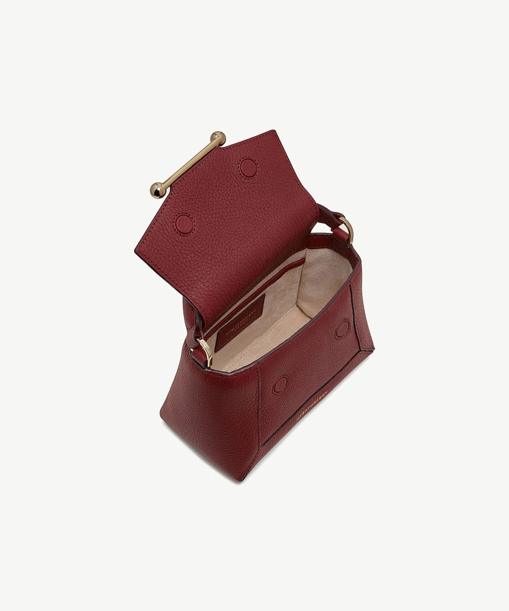 Borsa Mosaic Nano STRATHBERRY Donna - Rosso