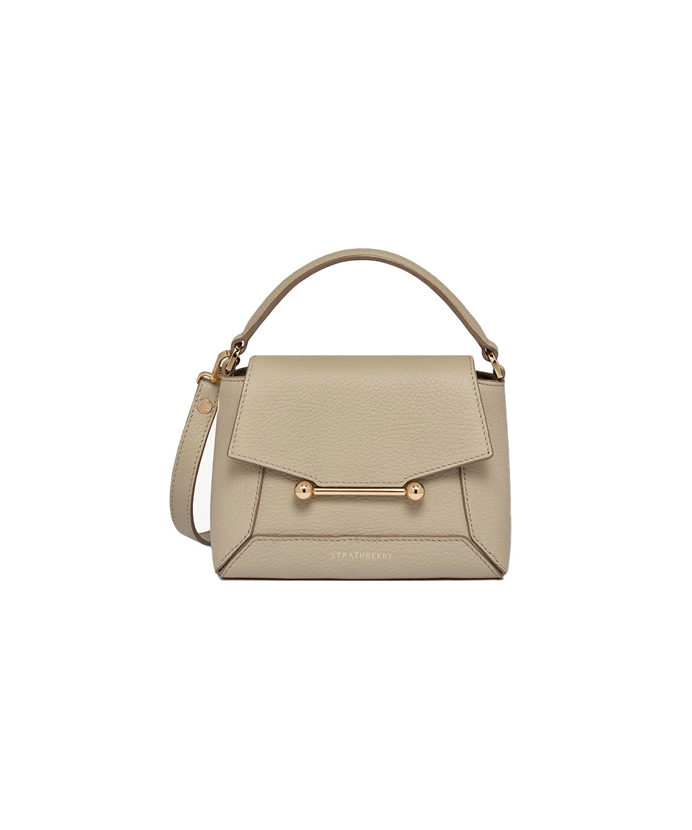 Borsa Mosaic Nano STRATHBERRY Donna - Beige