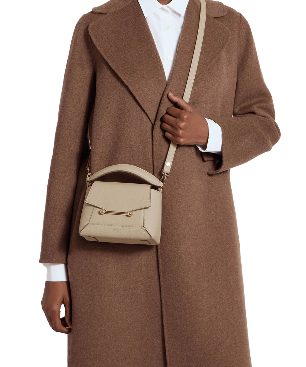 Borsa Mosaic Nano STRATHBERRY Donna - Beige