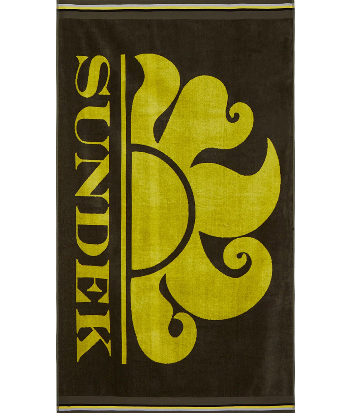 Telo mare Classic logo SUNDEK Unisex - Verde