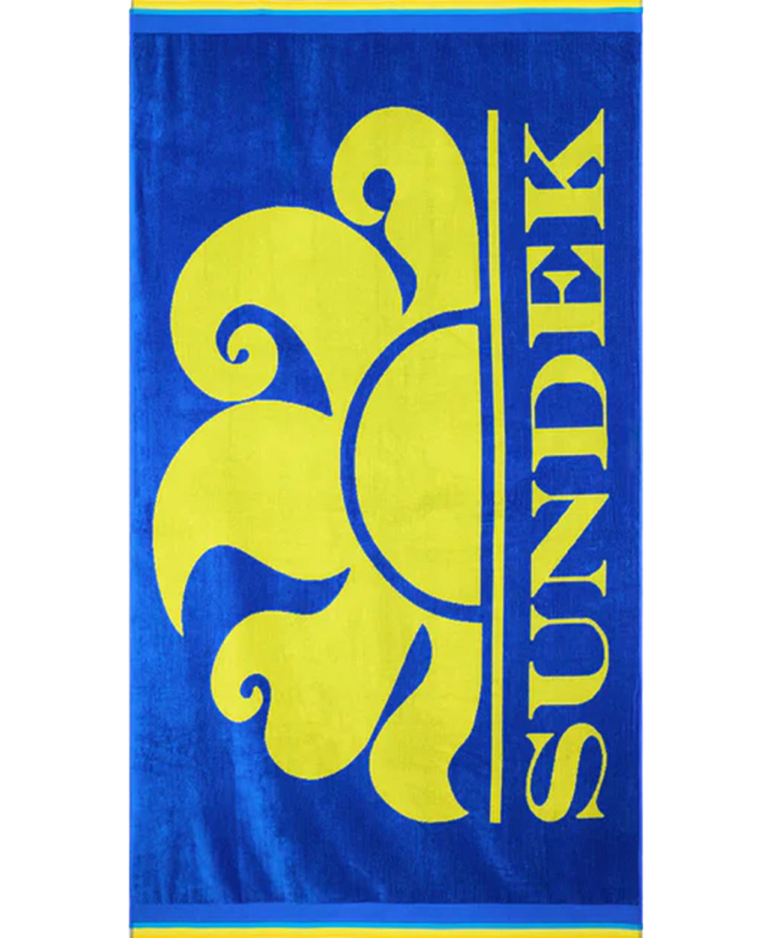 Telo mare classic logo SUNDEK Unisex - Blue