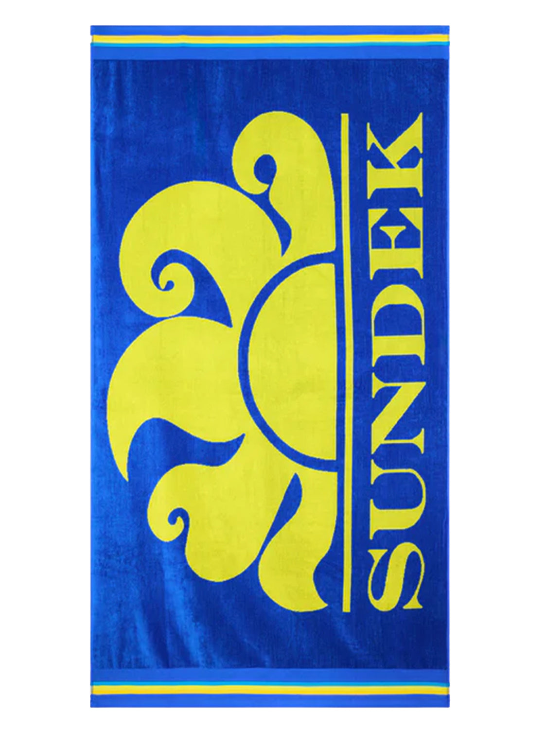 Telo mare classic logo SUNDEK Unisex - Blue