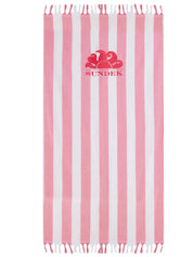 Telo mare Boulders SUNDEK Unisex - Rosa