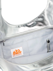 Borsa shopper laminata SUNDEK Donna - Argento