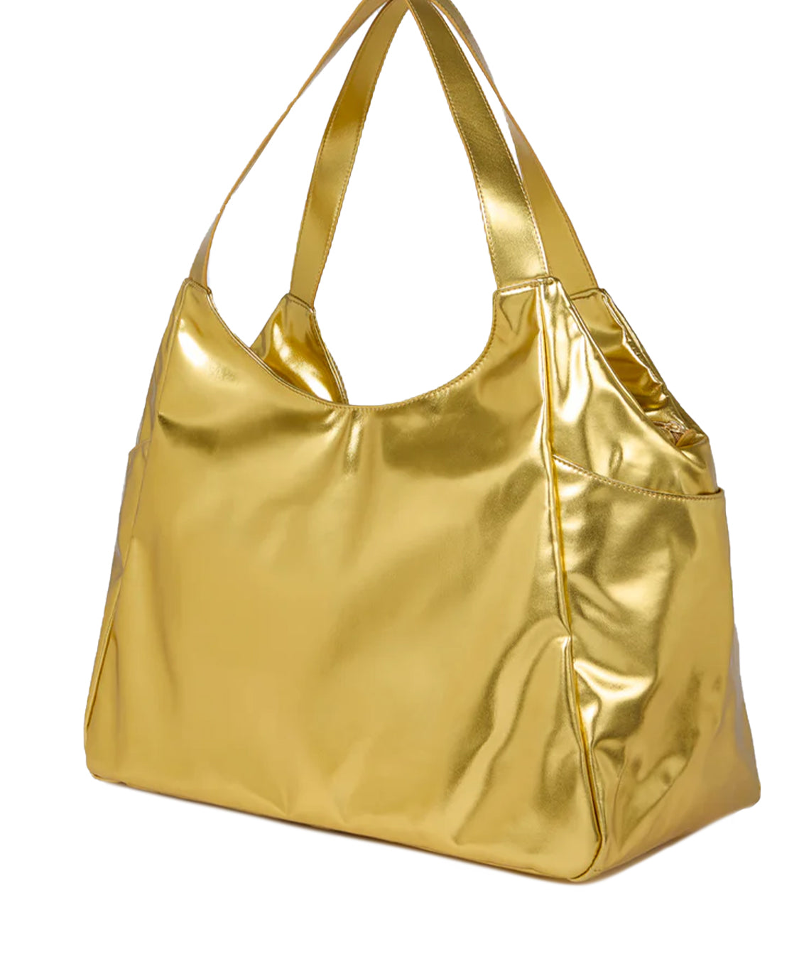 Borsa shopper laminata SUNDEK Donna - Oro