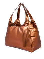 Borsa shopper laminata SUNDEK Donna - Marrone