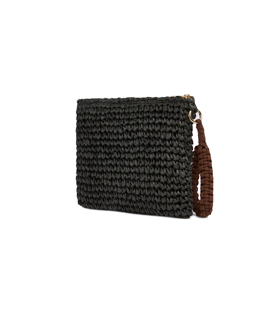 Borsa mini paper straw SUNDEK Donna - Nero