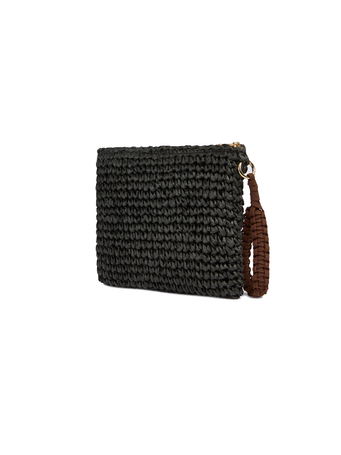 Borsa mini paper straw SUNDEK Donna - Nero