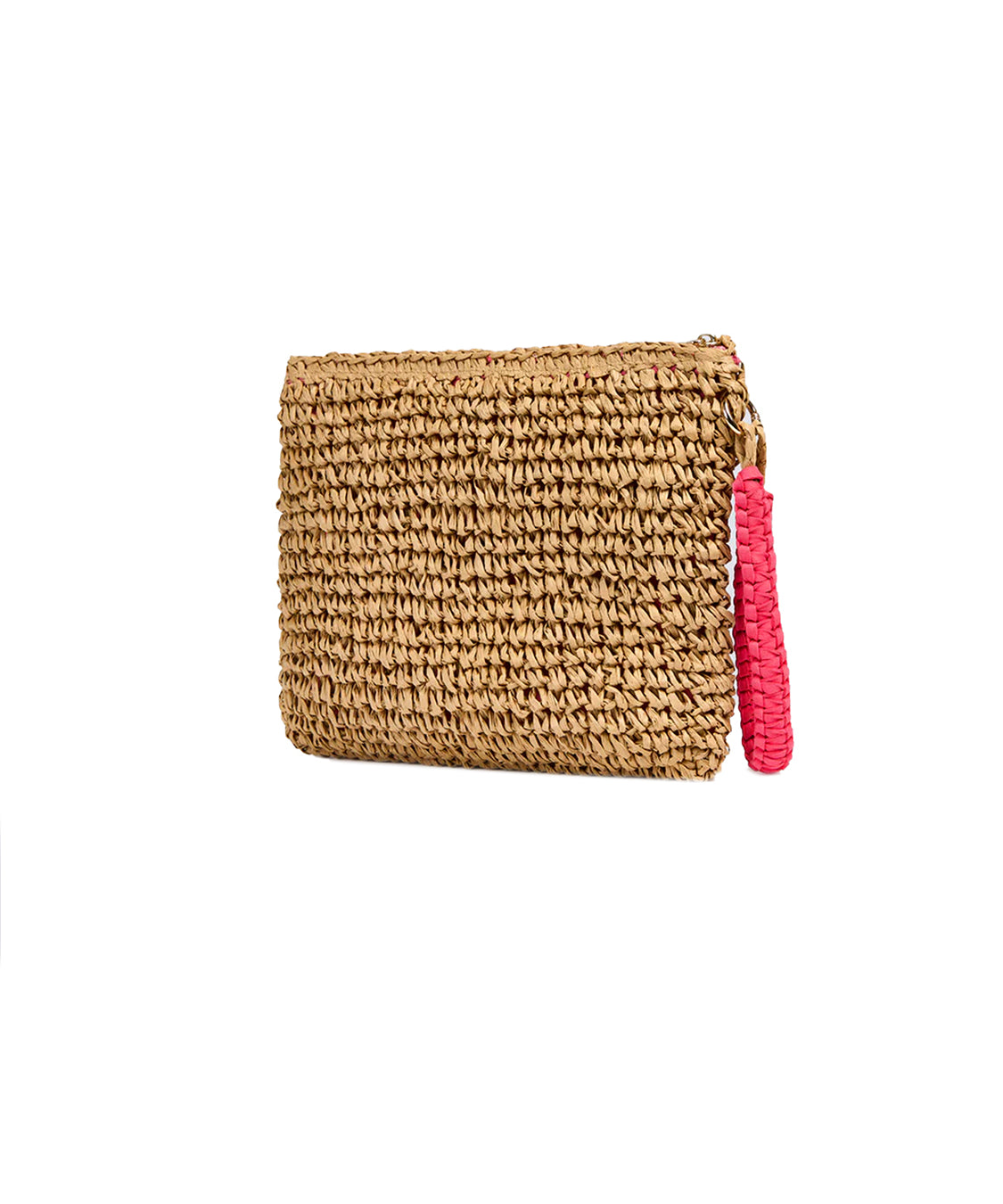 Borsa mini paper straw SUNDEK Donna - Rosa