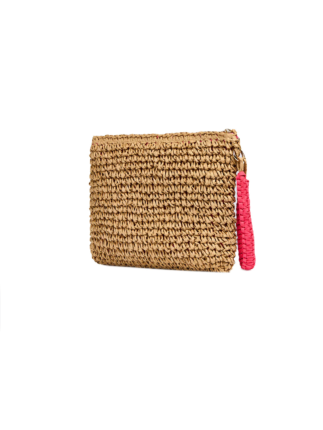 Borsa mini paper straw SUNDEK Donna - Rosa