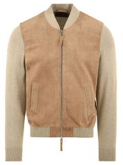 Giubbotto Albert Knit THE JACK LEATHERS Uomo - Beige