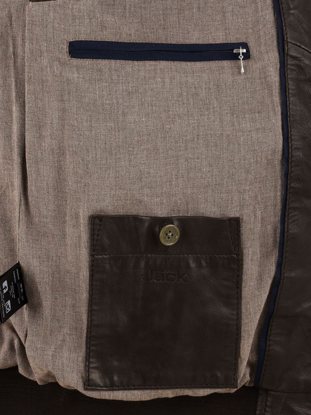 Giubbotto New Yorker THE JACK LEATHERS Uomo - Marrone
