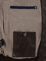 Giubbotto New Yorker THE JACK LEATHERS Uomo - Marrone