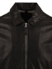 Giubbotto New Yorker THE JACK LEATHERS Uomo - Nero