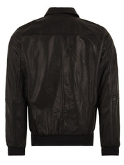 Giubbotto New Yorker THE JACK LEATHERS Uomo - Nero