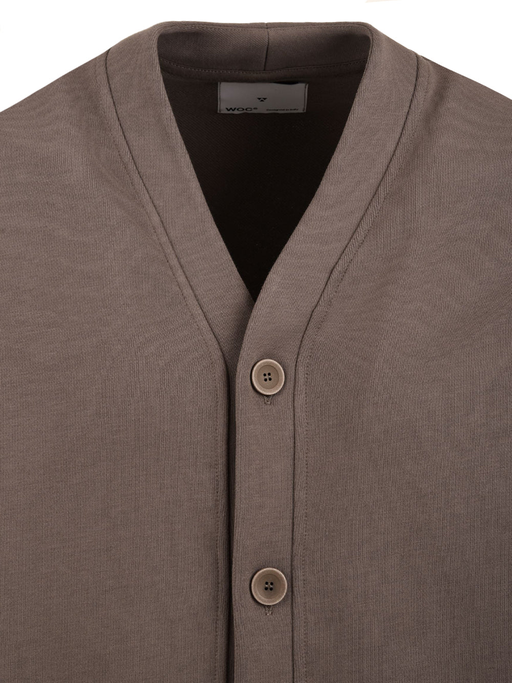 Cardigan corto da Donna con scollo a V